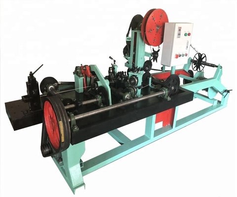 cheap price double strand barbed wire fence making machine