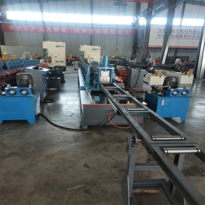 Upright rack roll forming machine Steel profile storage rack roll forming machine