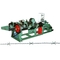 Electric cnc control normal and reverse twist barbed wire chain link making machine 4 thorns barbed wire making machine
